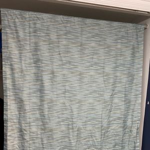 Ellery Homestyles Teal Striped Curtain Panels